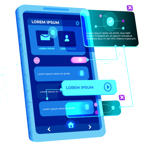 Let's build your android  or ios app with us